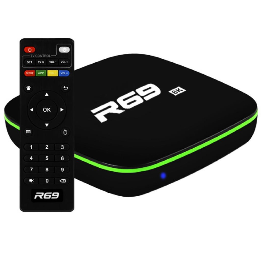 Receptor Digital IPTV R69 8K 16 128GB