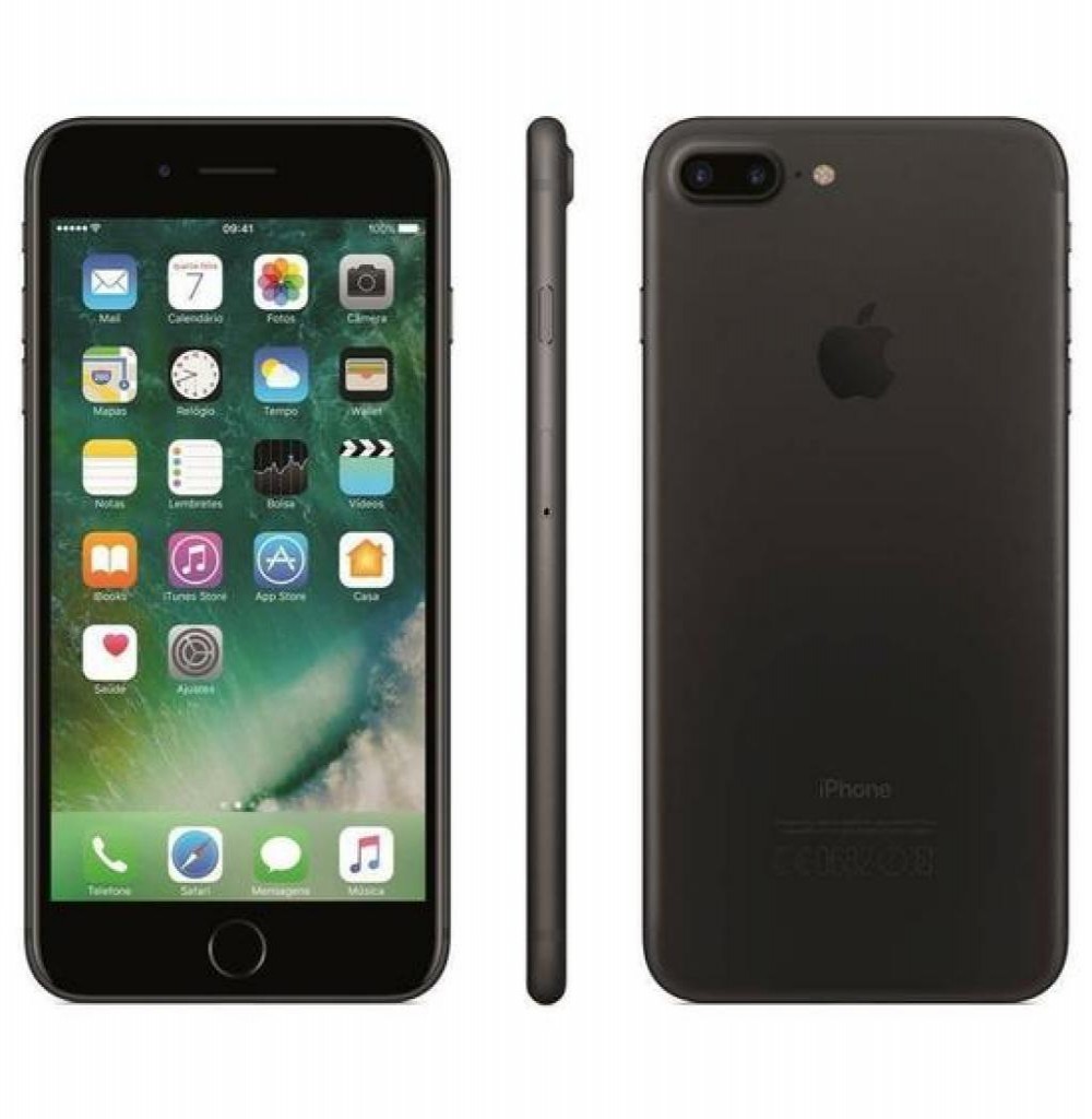 Celular Apple Iphone 7 Plus 128GB Preto Swap Grade A 