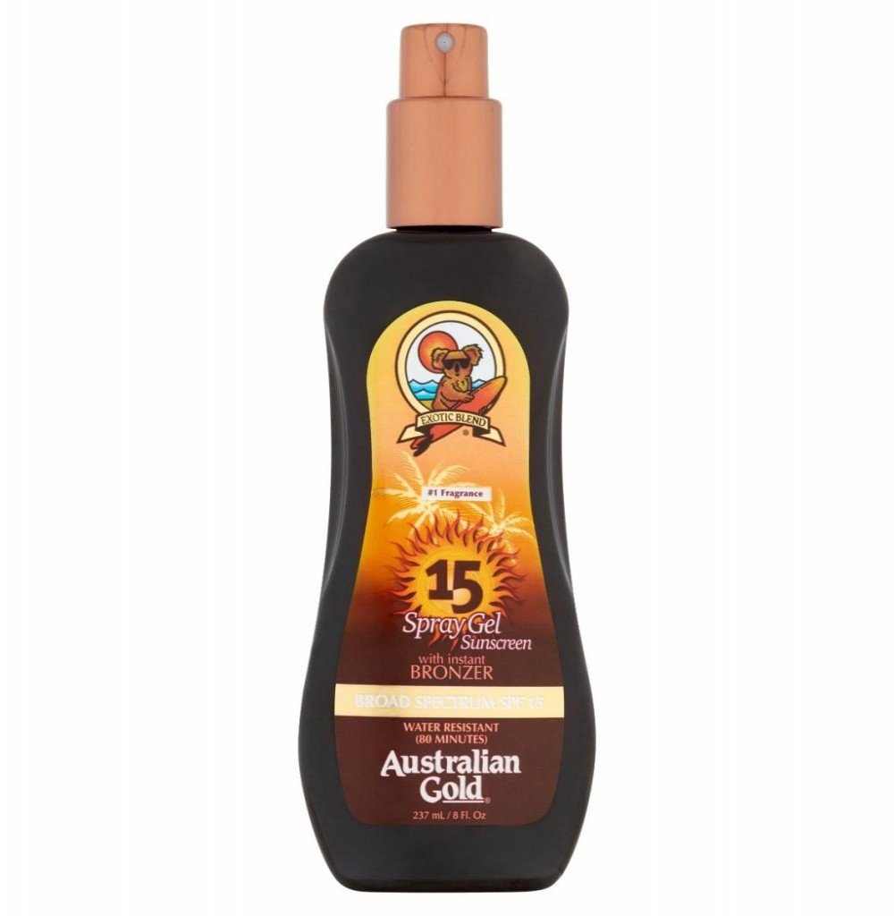 Bronzeador Australian Gold Fps15 Bronze Instantâneo 237ml