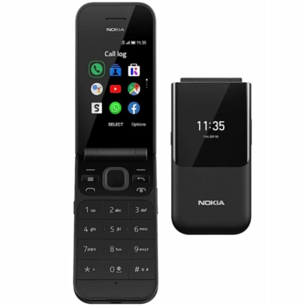 Celular Nokia 2720 Flip Ds 2.8" Preto 