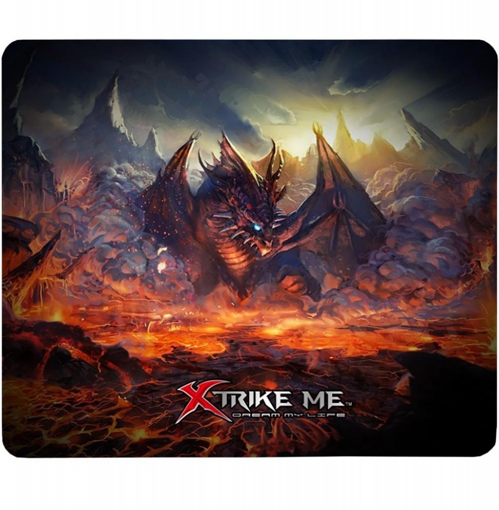 Mouse Pad Gaming Xtrike Me MP-002 Small Preto 320X270X2mm