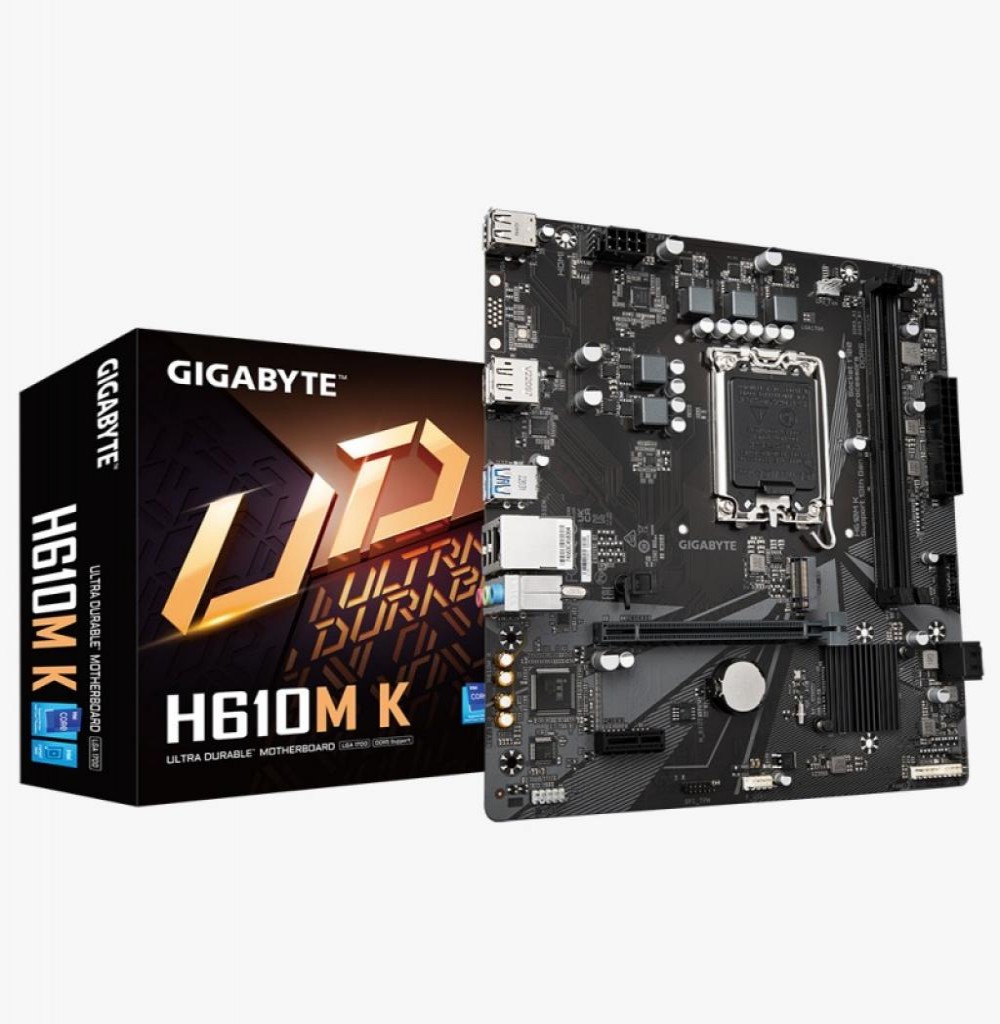 Placa Mãe Intel (1700) Gigabyte H610M K DDR5