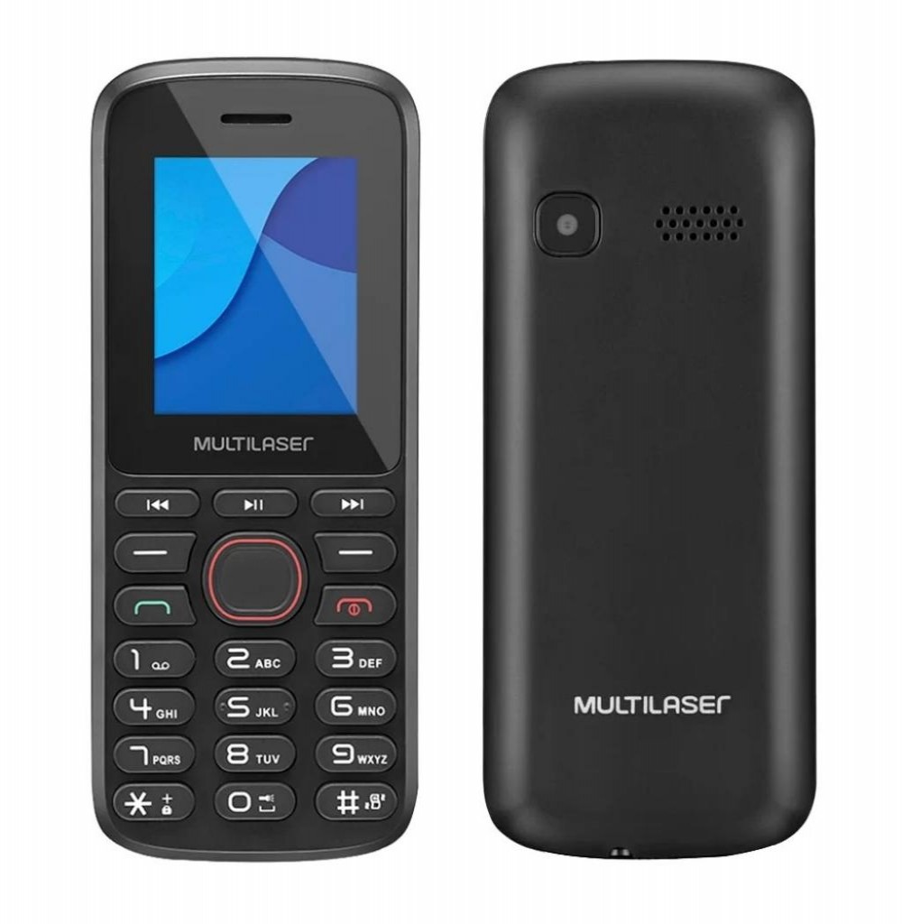 Celular Multilaser Up Play P9134 3G Preto Anatel