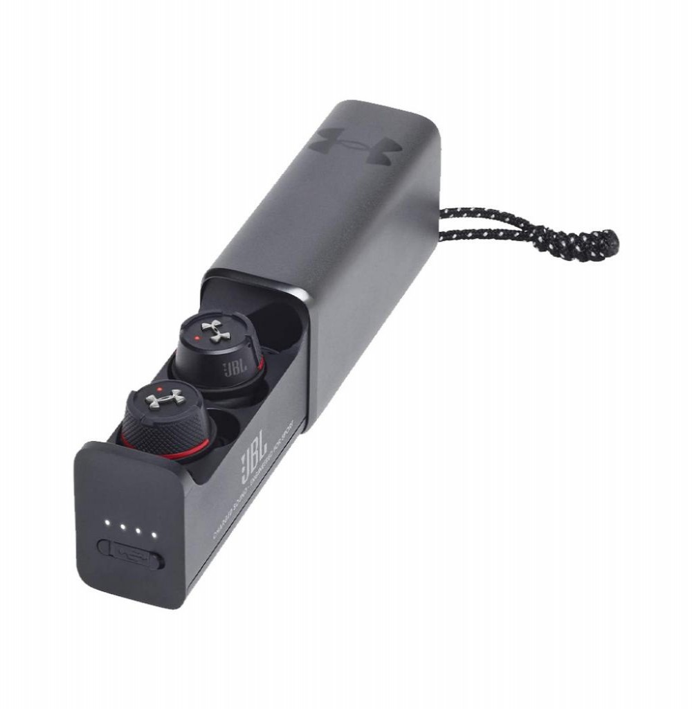 Fone JBL Under Armour True Flash X Bt Gold/Preto
