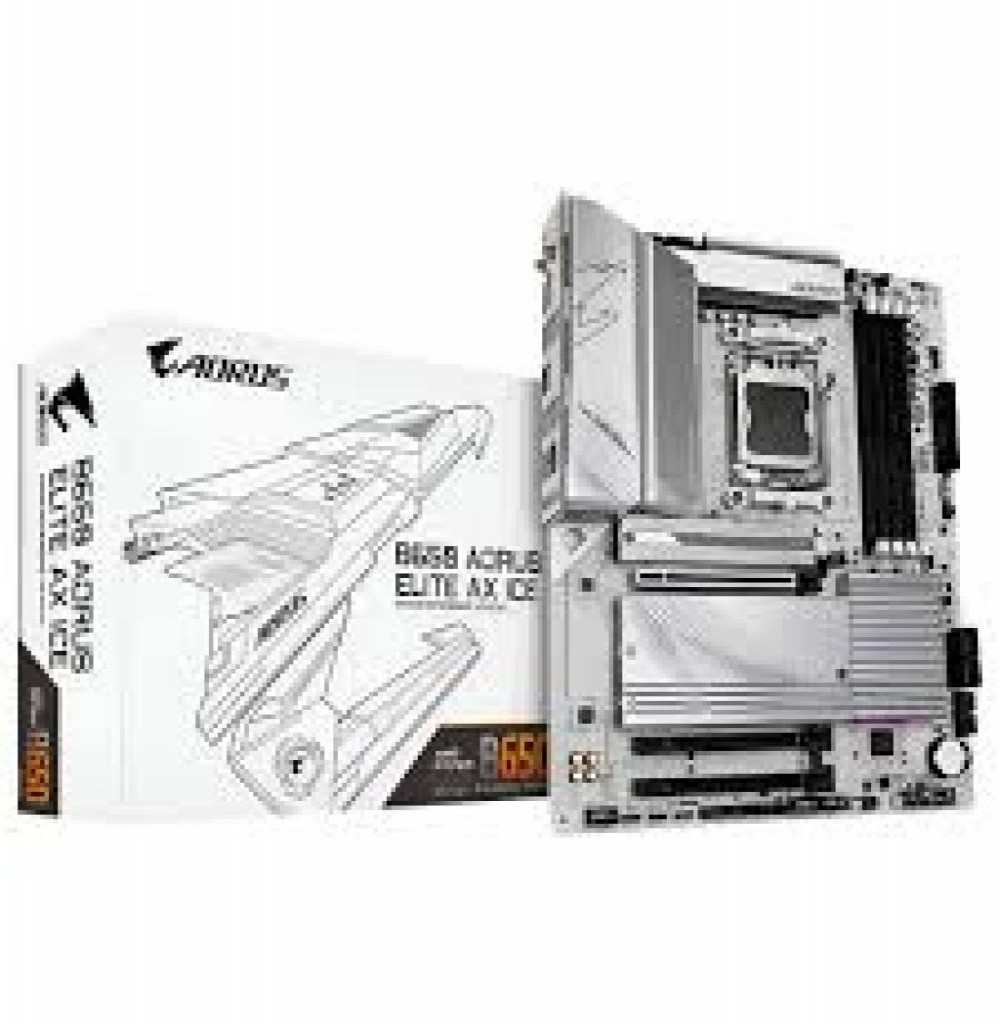 Placa Mãe AMD (AM5) Gigabyte B650 Aorus Elite AX Ice DDR5