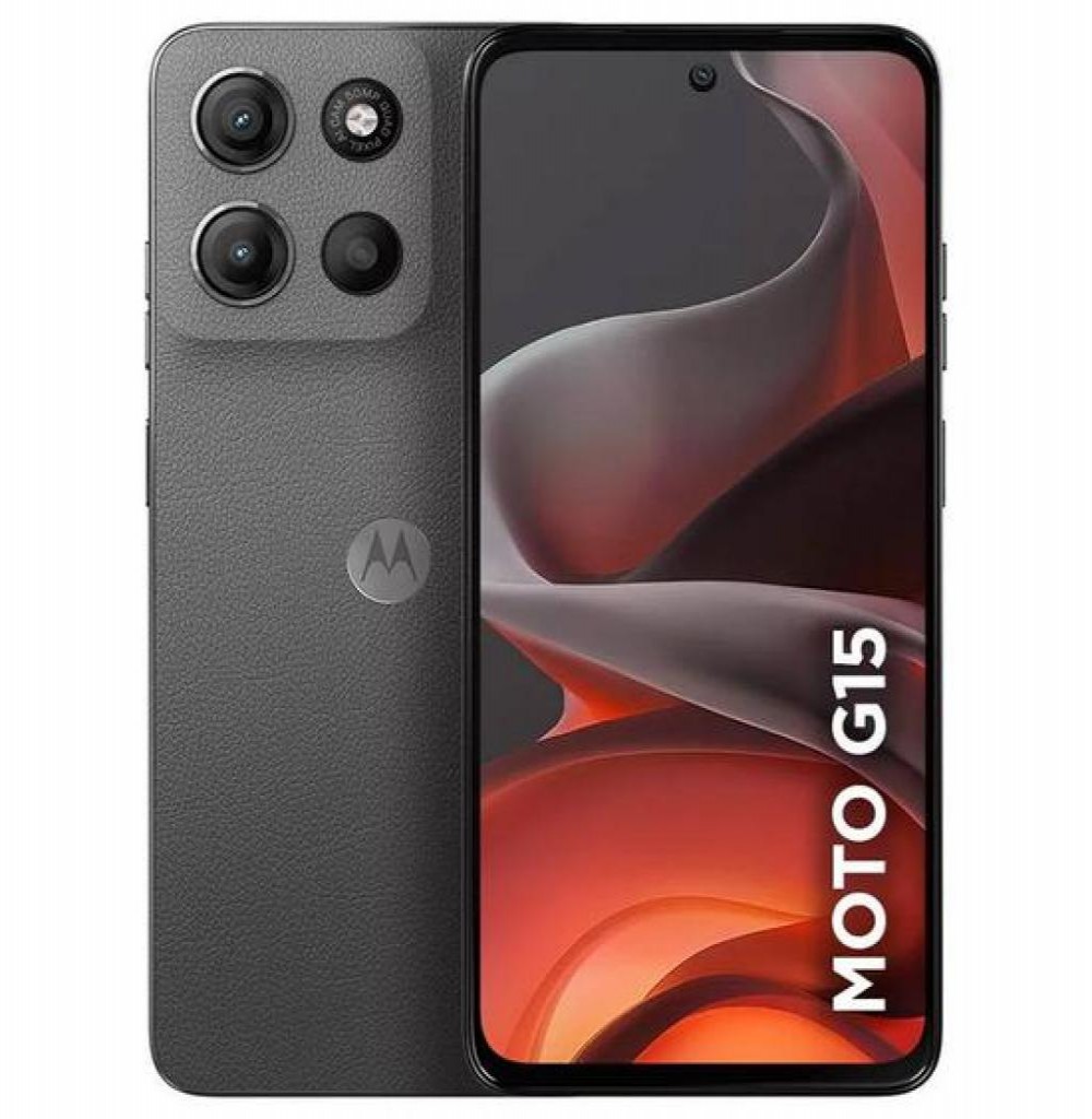 Celular Motorola G15 XT2521-2 4/256GB Ds 6.8" Cinza