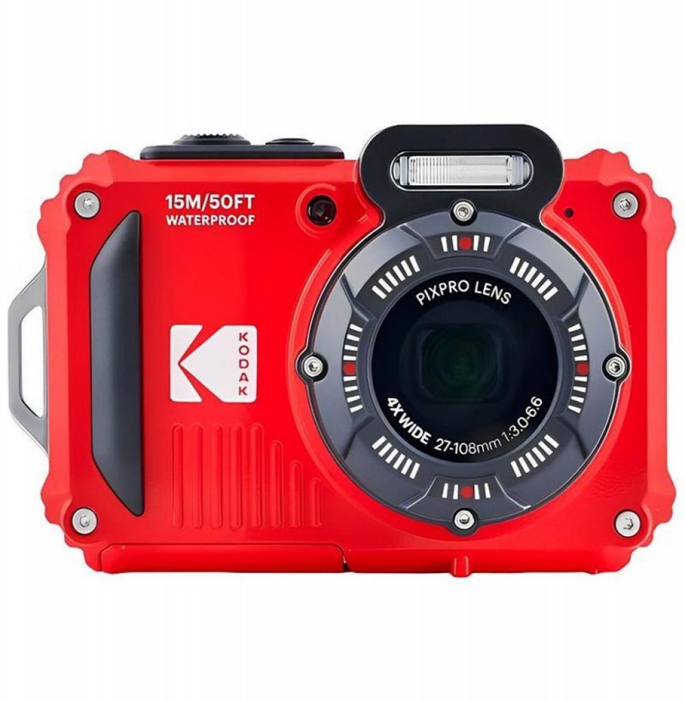 Câmera Digital Kodak PixPro WPZ2 Vermelho            