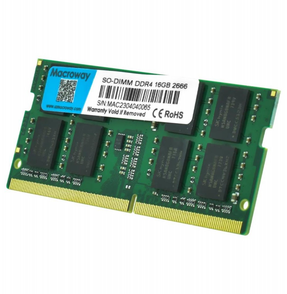 Memória P/ Notebook DDR4 16GB 2666 Macroway 