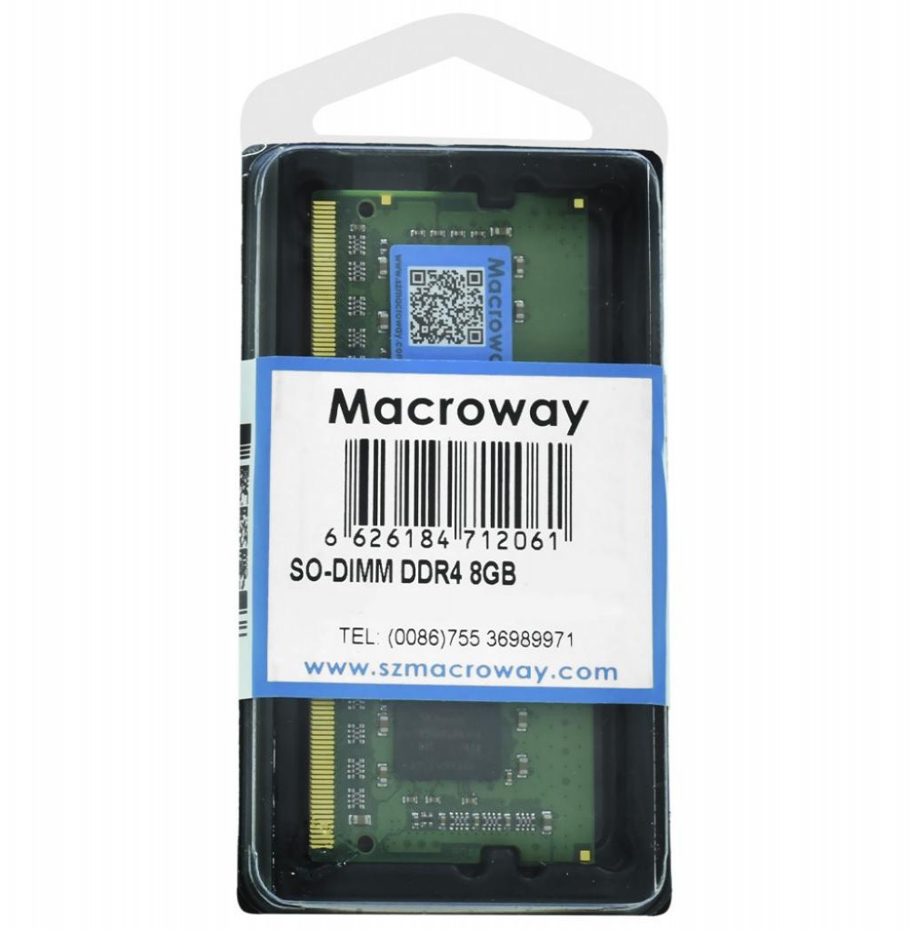 Memória Para Notebook DDR4  8GB 3200 Macroway 