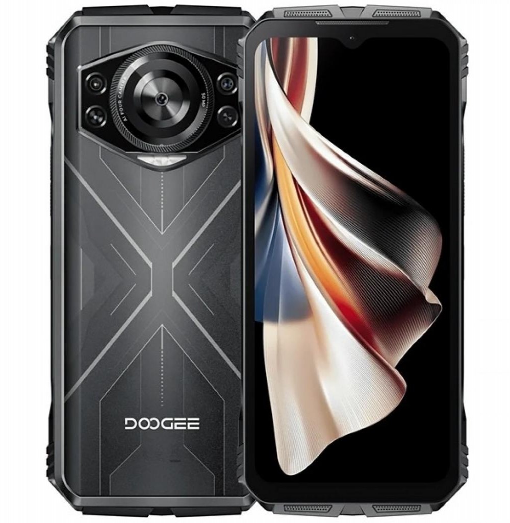 Celular Doogee S Cyber 8/256GB Preto/Silver 
