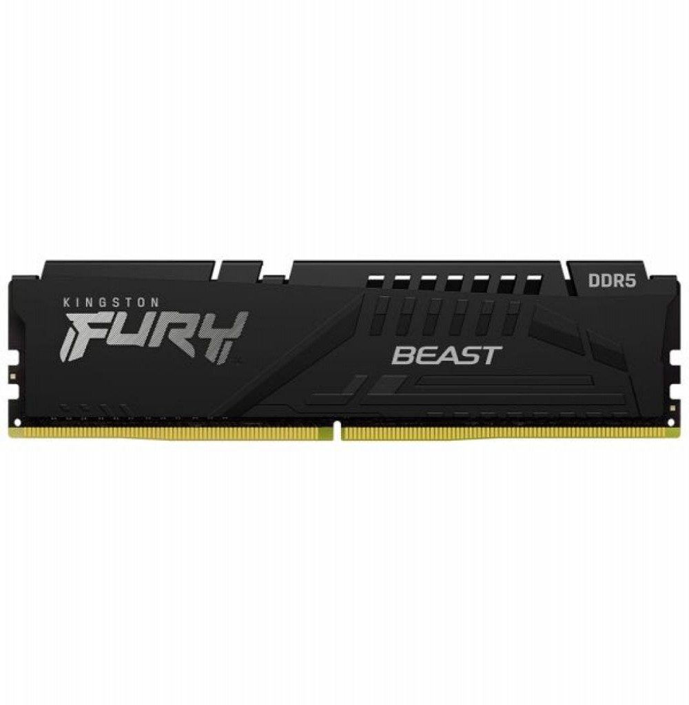 Memória DDR5-32GB 5600 Kingston Fury Beast Black KF556C40BB-32