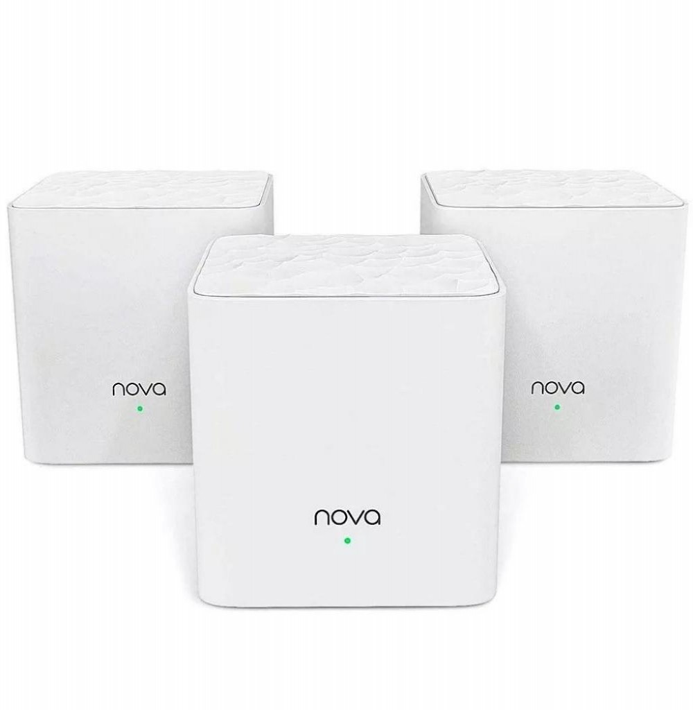 Roteador Wifi Tenda Mesh MW3 AC1200 Pack 3