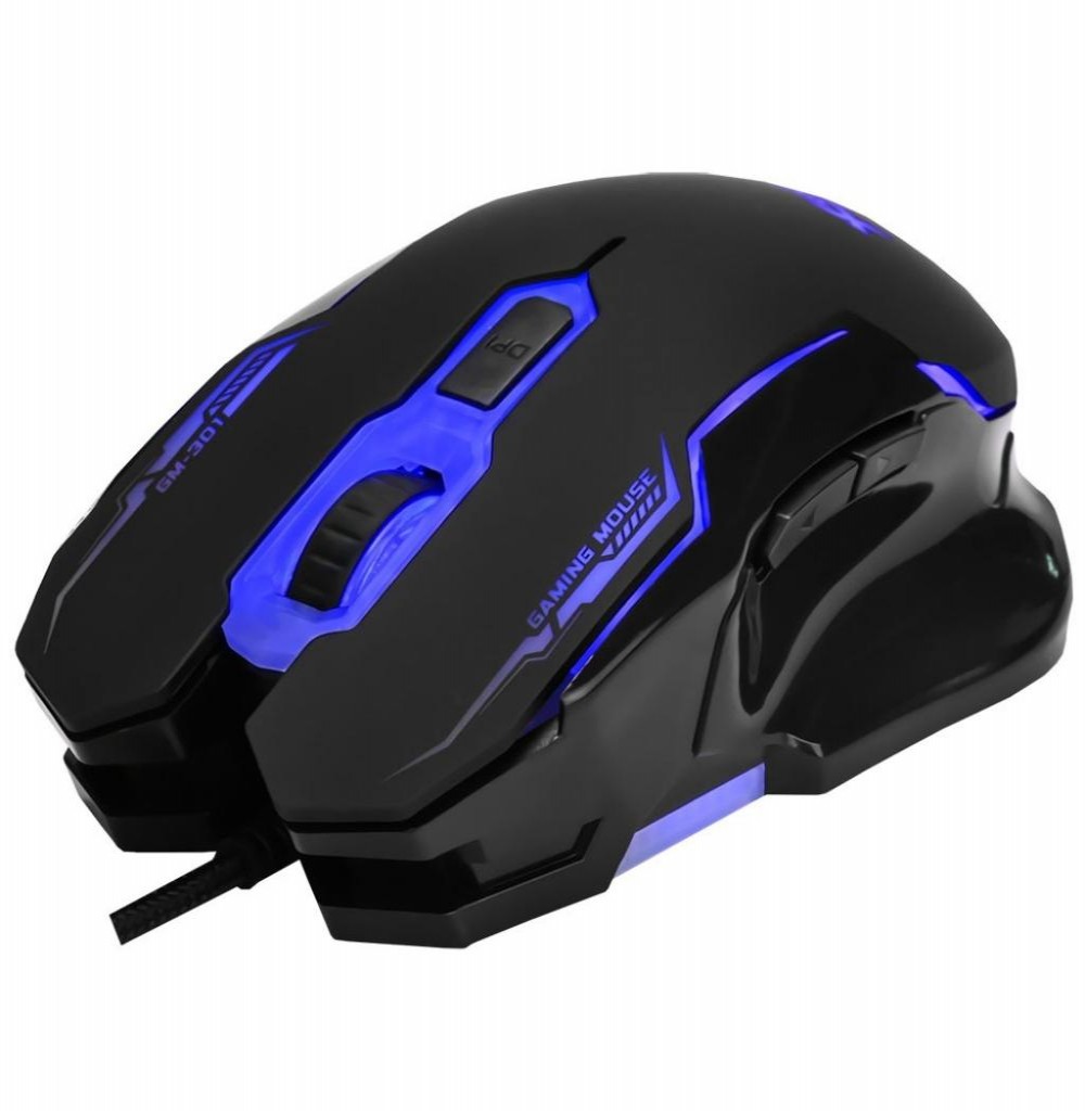 Mouse Gaming Xtrike Me GM-301 com fio 2400DPI USB Preto