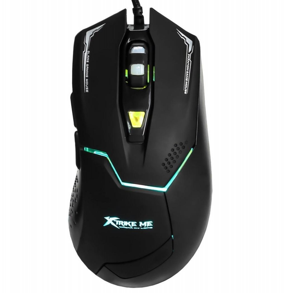 Mouse Gamer Óptico Xtrike Me 2400 Dpi 6 Botones Usb Gm-402