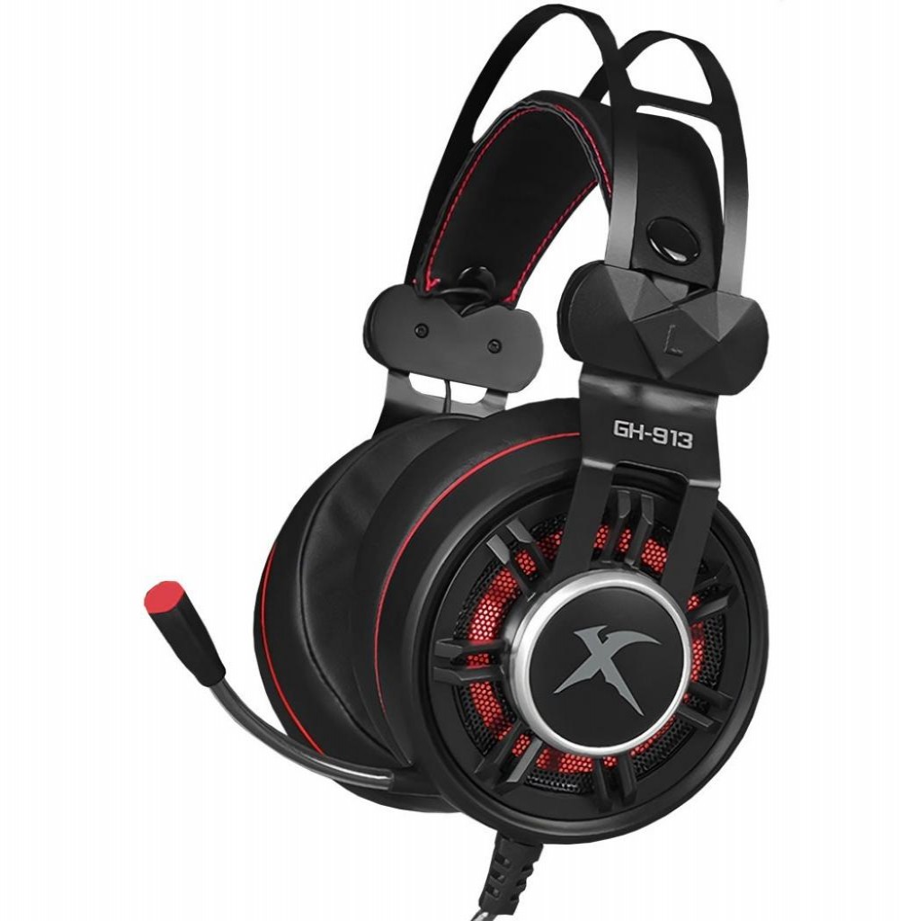 Headset para Jogos Xtrike Me Stereo GH-913 Preto/Vermelho