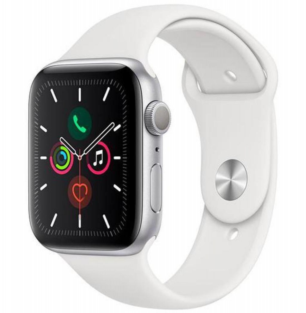 Relógio Apple S5 44MM GPS MWVD2 Silver/BR