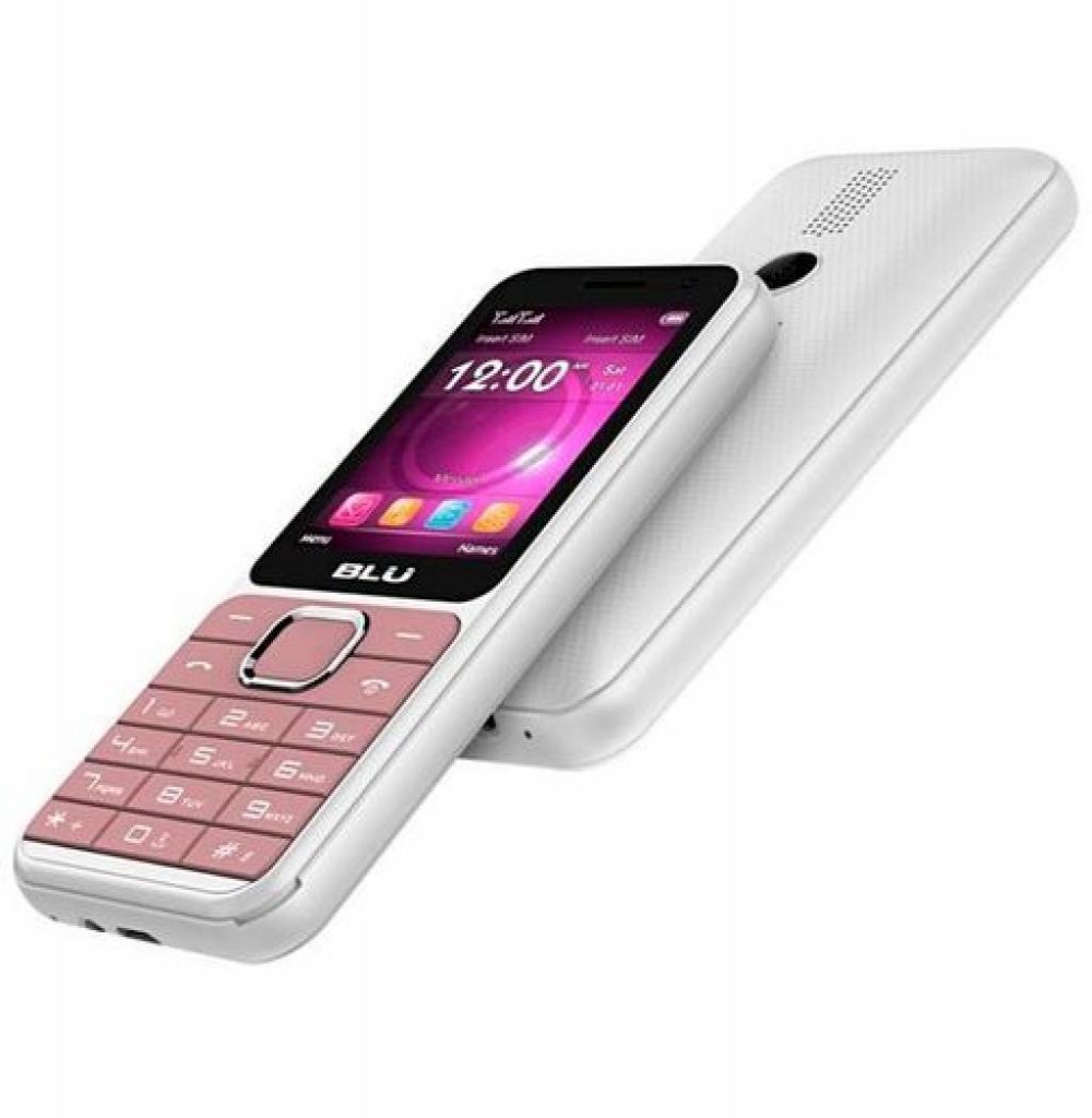 Celular Blu Tank X T630 Dual Sim Tela de 2.4" Branco/Rosa