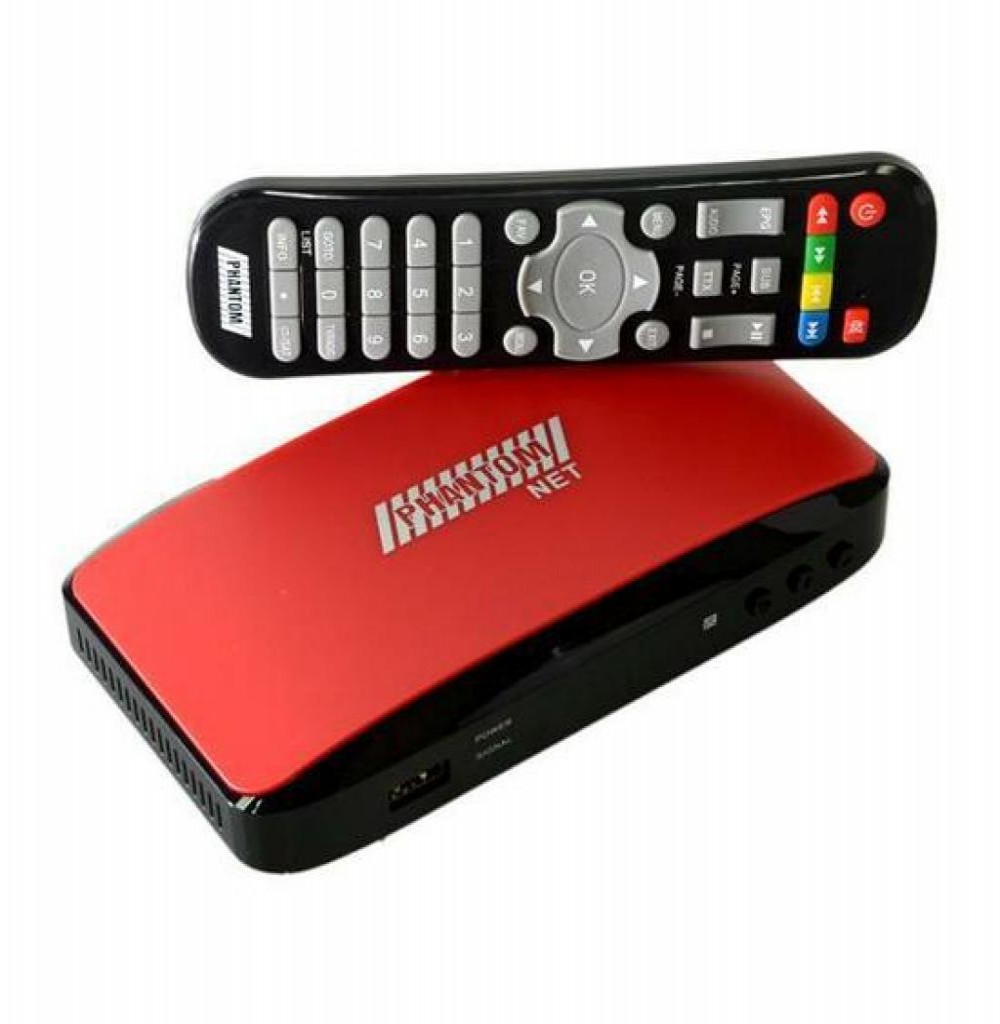 Receptor Digital IPTV Phantom Net HD Novo