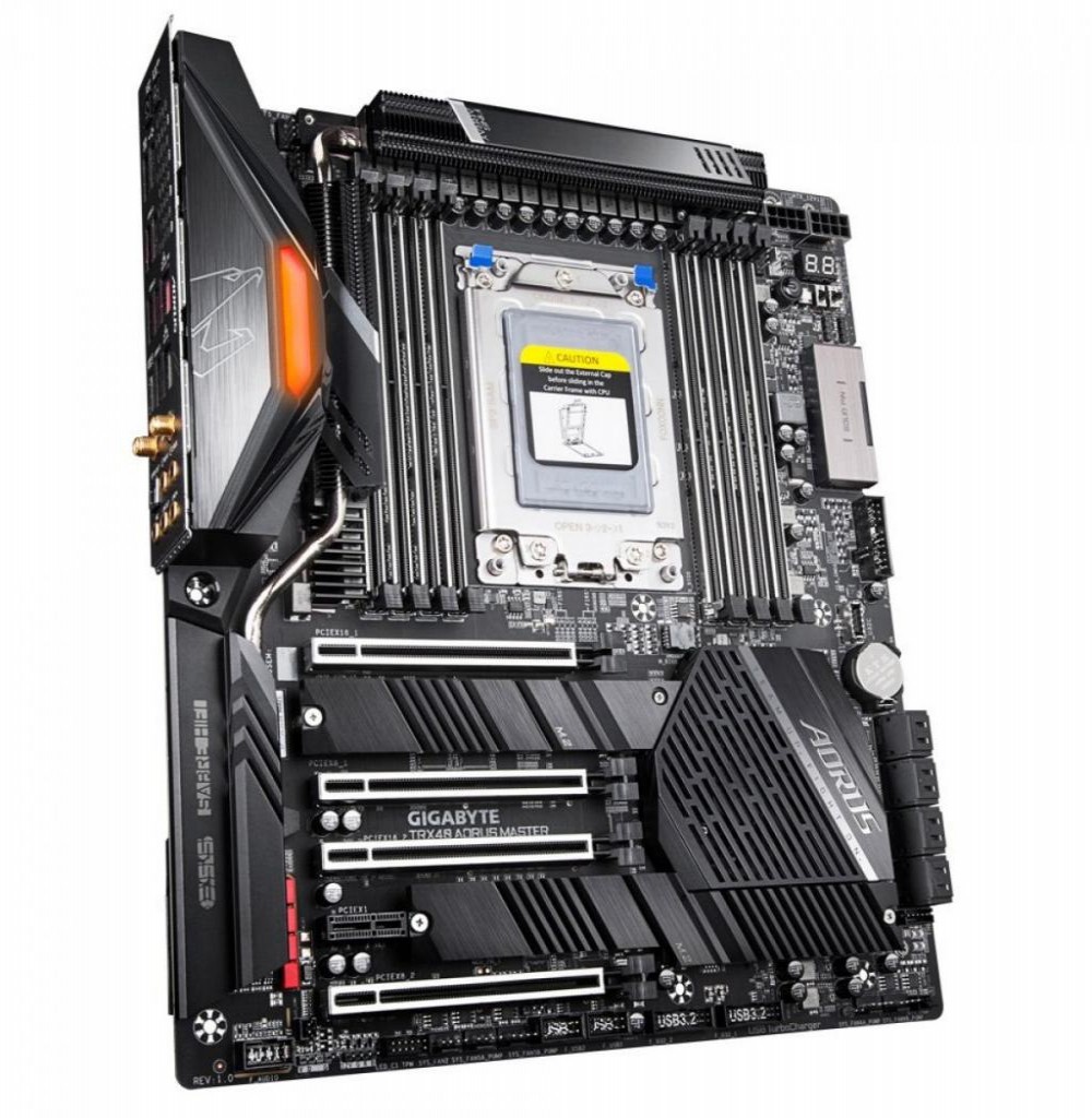 Placa-Mãe Gigabyte Aorus Master Wifi AMD (TRX40)