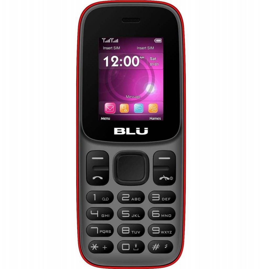 Celular BLU Z5 Z211 Dual SIM Tela de 1.8" Câmera VGA/Rádio FM -Grafite 