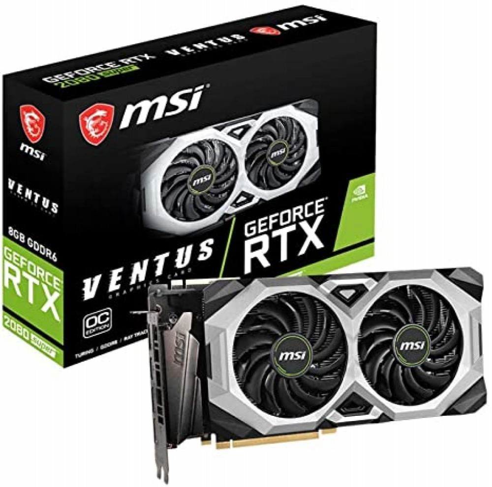 Placa de Vídeo MSI EXP. GF-RTX2080 Super Ventus XS OC 8GB