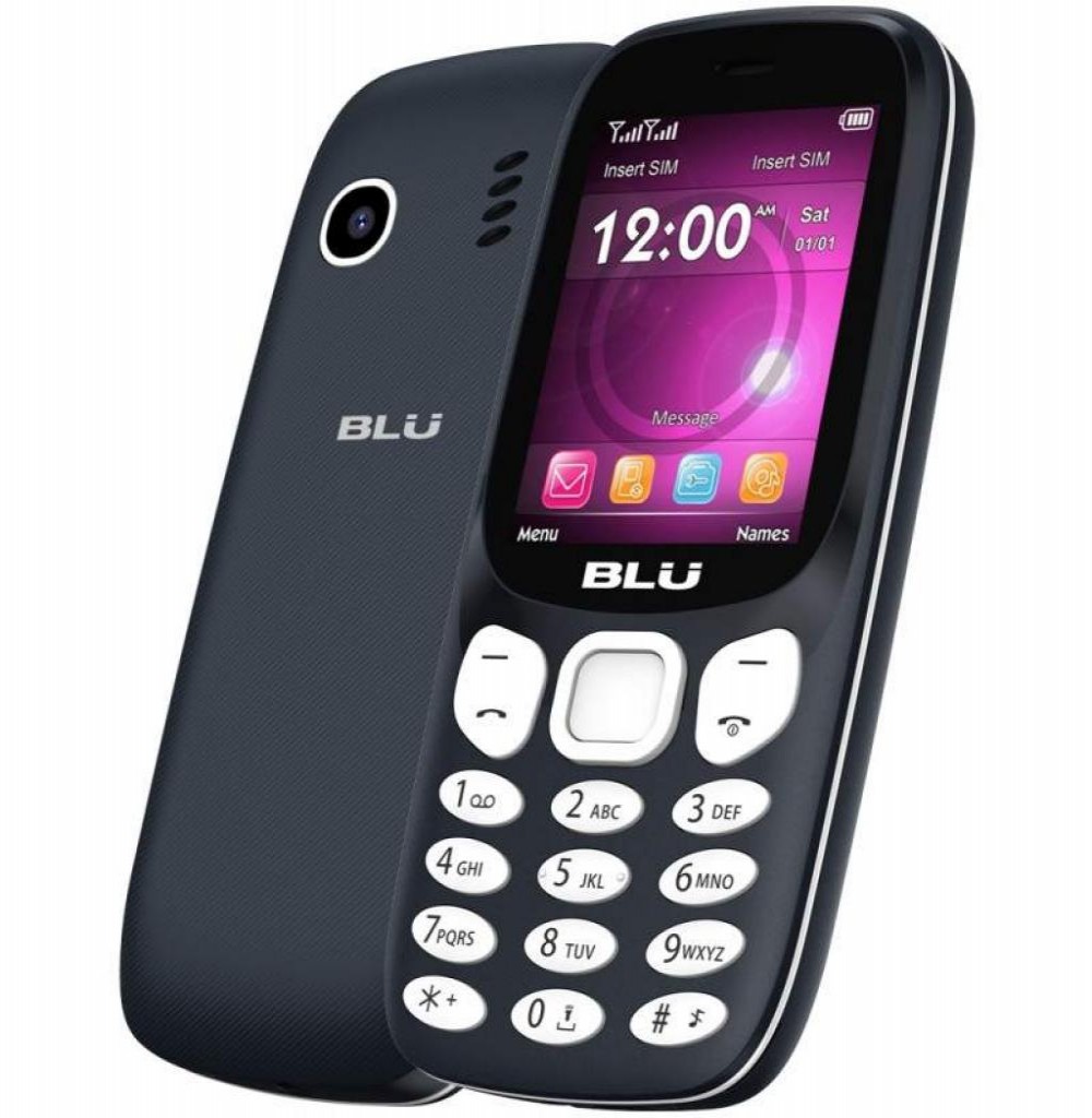 Celular Blu Tank JR T610  1.8" Azul Escuro