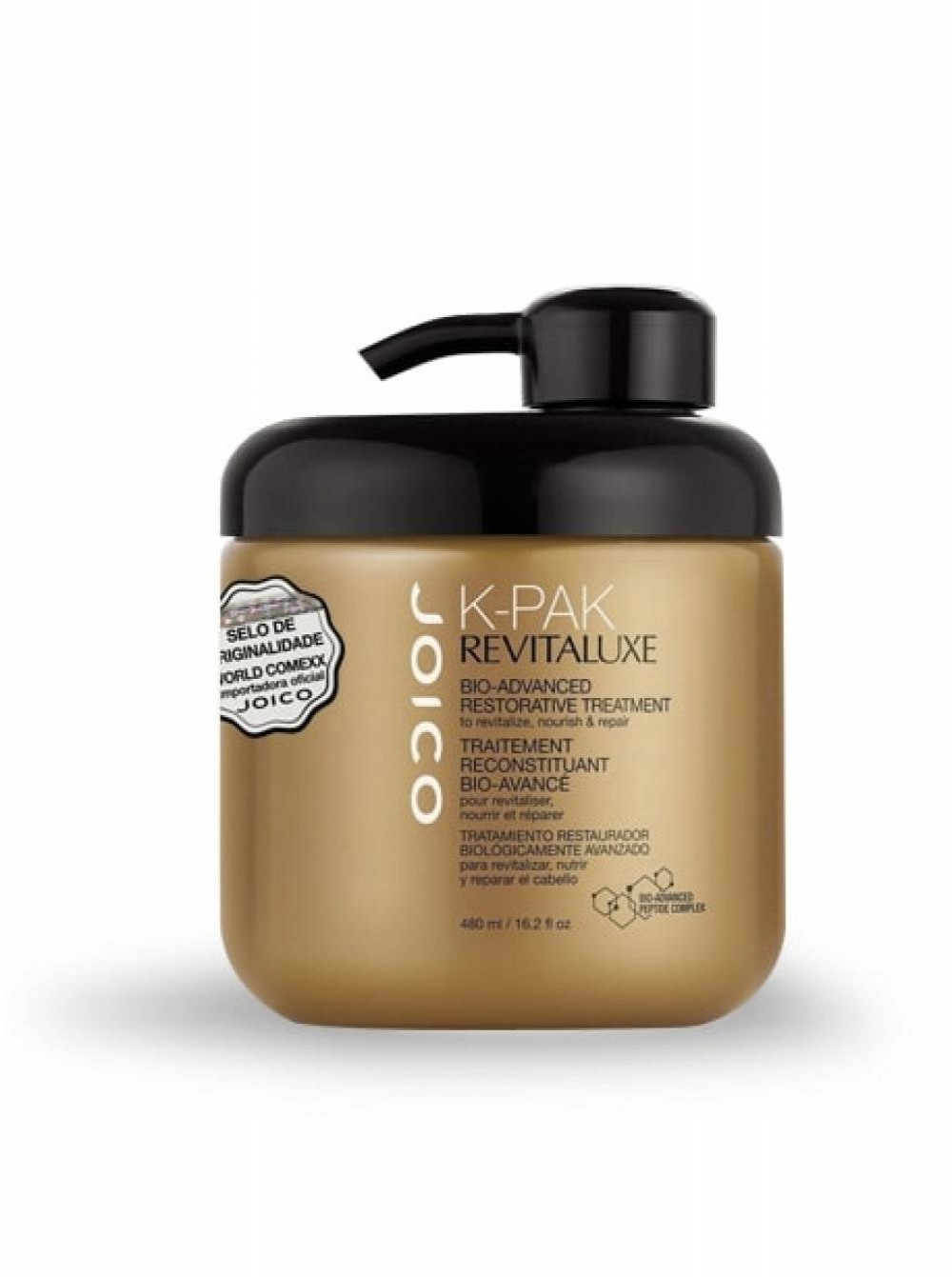 Máscara Joico K-Pak Revitaluxe 480 ML