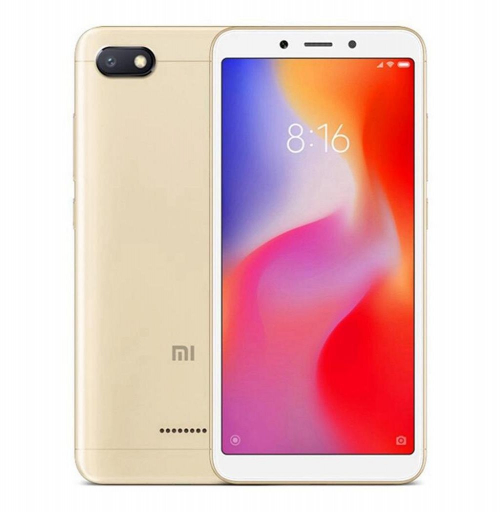 Smartphone Xiaomi Redmi 6A Dual SIM 32GB Tela de 5.45" 13MP/5MP OS 8.1.0 - Dourado 