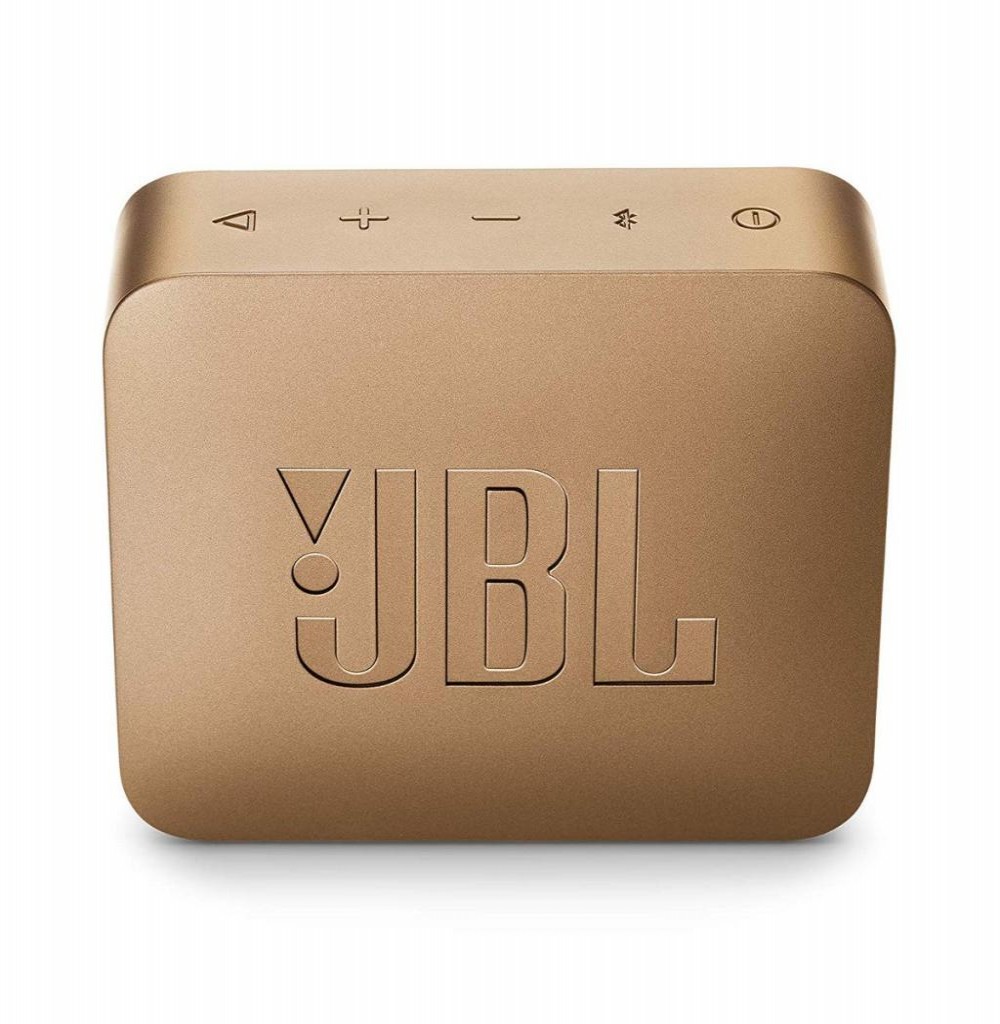 Speaker JBL Go 2 com Bluetooth/Auxiliar Bateria de 730 mAh - Champagne 